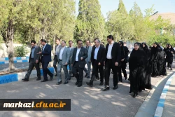 بازدید معاون برنامه ریزی و توسعه دانشگاه فرهنگیان و مسئولین سازمان برنامه و بودجه کشور از پروژه های عمرانی و فضاهای آموزشی دانشگاه فرهنگیان استان مرکزی  9