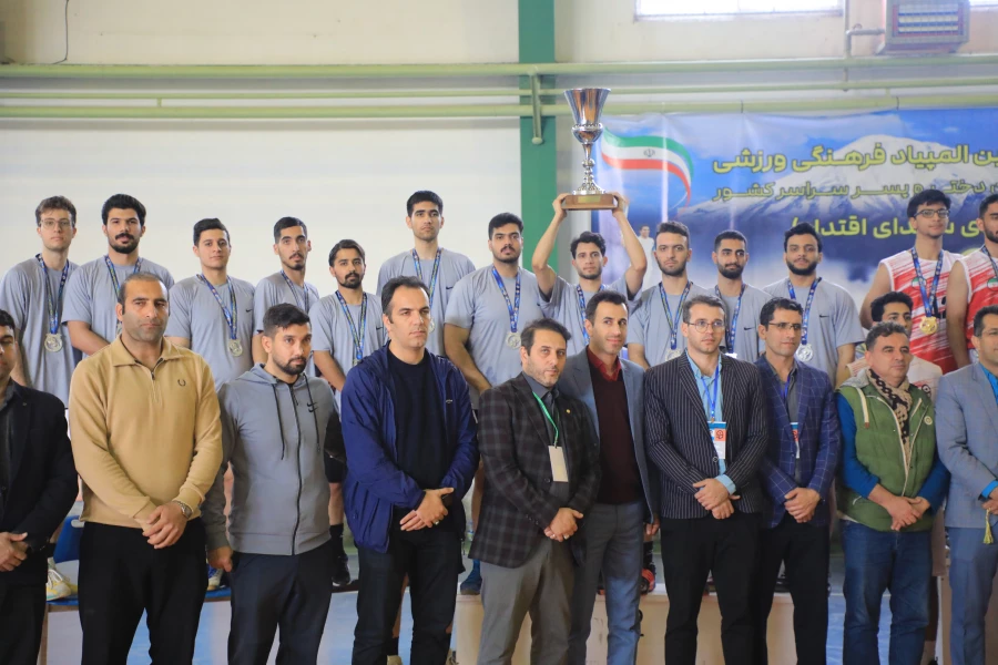 درخشش تیم بسکتبال پسران دانشگاه فرهنگیان استان مرکزی و کسب عنوان نایب قهرمانی کشور 3