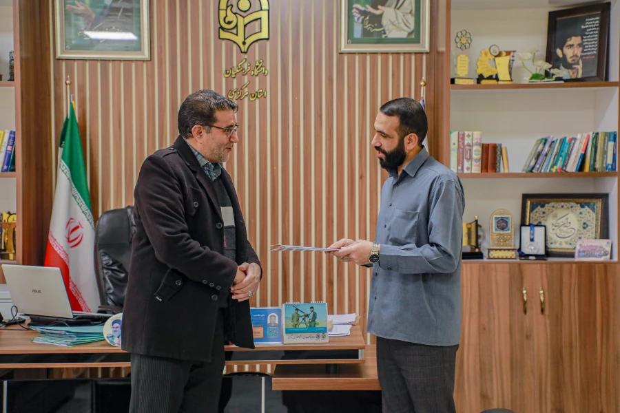 انتصاب معاونان دانشکده ها، مدیران گروه های آموزشی و تربیتی و رؤسای ادارات دانشگاه فرهنگیان استان مرکزی 2