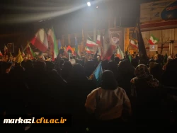 دانشجومعلمان انقلابی، پرشور و با صلابت در میدان به جهاد تبیین می پردازند. 10