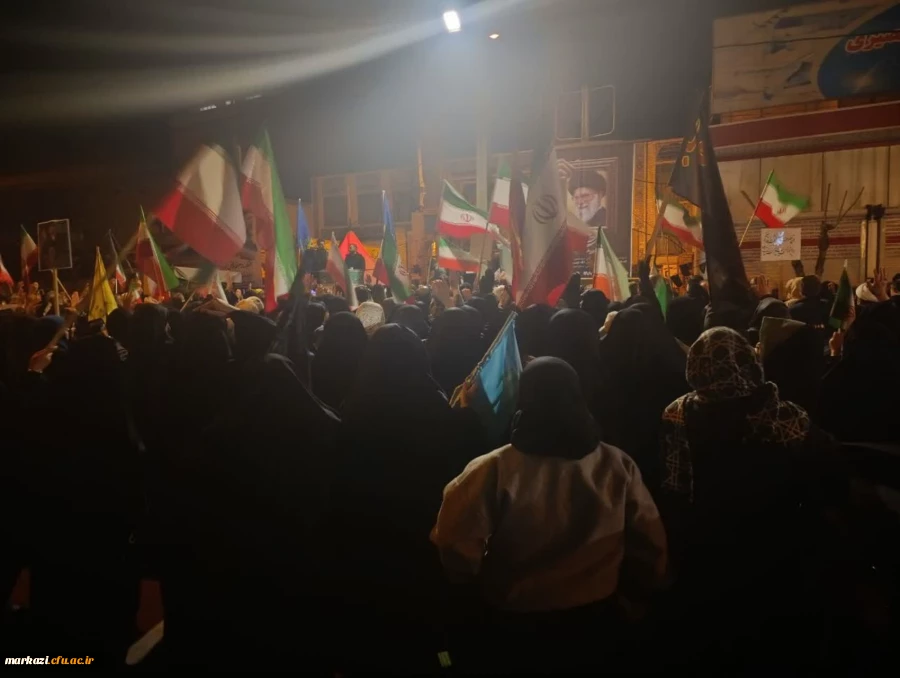 دانشجومعلمان انقلابی، پرشور و با صلابت در میدان به جهاد تبیین می پردازند. 10