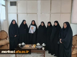 دیدار با خانواده شهیده دکتر مهسا طاهری نخبه هوافضای اراک 2