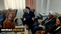 
 حضور مسئولین دانشگاه فرهنگیان در منزل حجت الاسلام والمسلمین سیدی 3