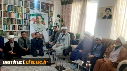  حضور مسئولین دانشگاه فرهنگیان در منزل حجت الاسلام والمسلمین سیدی 5