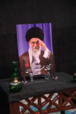 برگزاری مراسم اربعین شهادت قائد امت، حضرت آیت الله العظمی امام خامنه ای (قدس سره) و یادبود فرماندهان و دانش آموزان مدرسه شجره طیبه  3