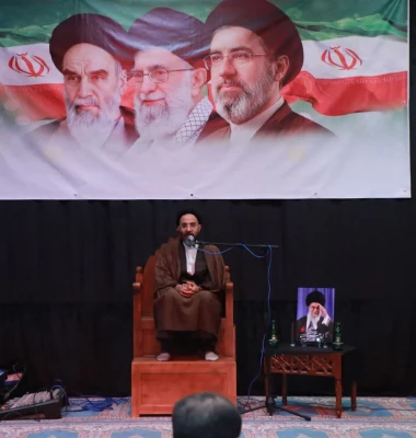برگزاری مراسم اربعین شهادت قائد امت، حضرت آیت الله العظمی امام خامنه ای (قدس سره) و یادبود فرماندهان و دانش آموزان مدرسه شجره طیبه  4